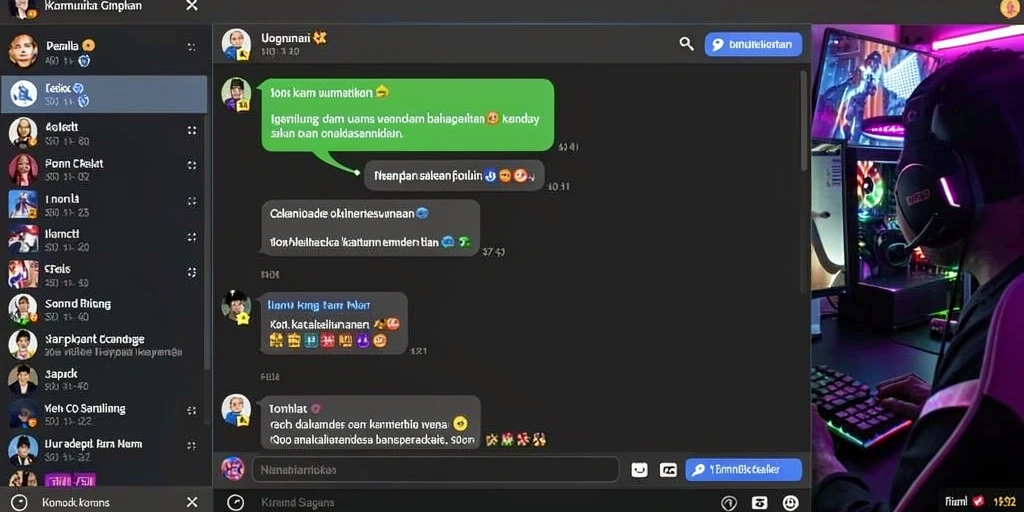 Tangkapan layar 1 menunjukkan karakter utama dalam aksi.