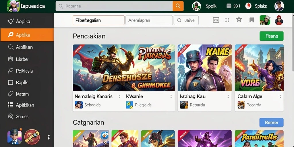 Tampilan antarmuka yang ramah pengguna.