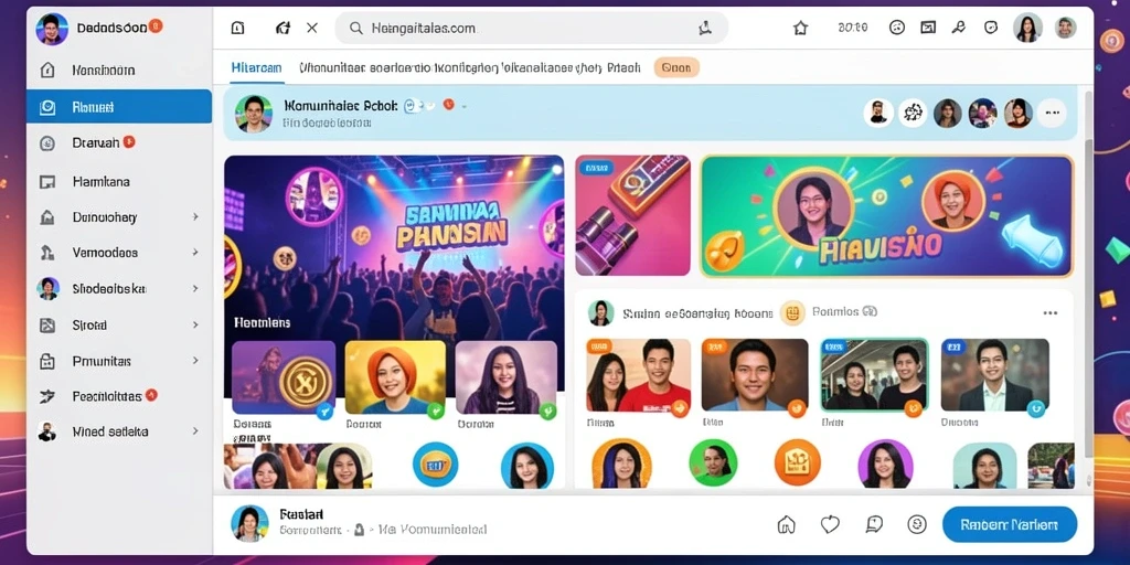 Tampilan antarmuka yang menarik dan mudah digunakan.