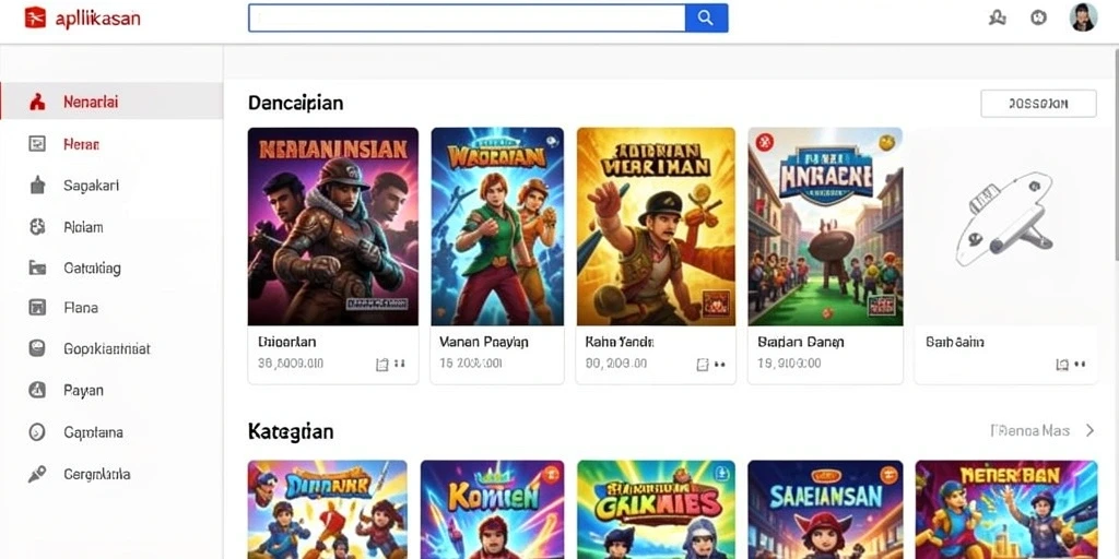 Tampilan antarmuka yang menarik dan mudah digunakan.