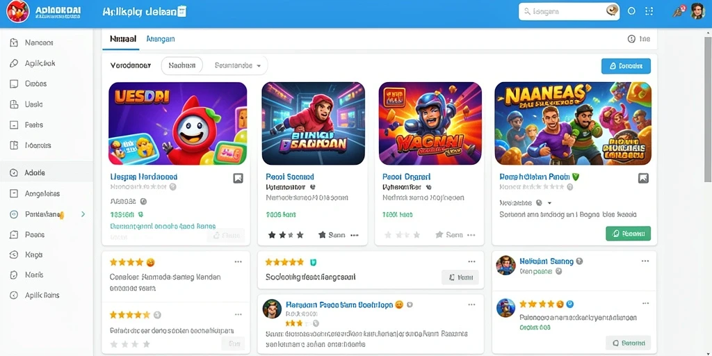 Tampilan antarmuka yang user-friendly.