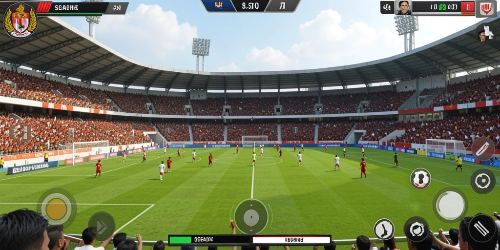 Screenshot menampilkan mode permainan seru di INTERWIN.
