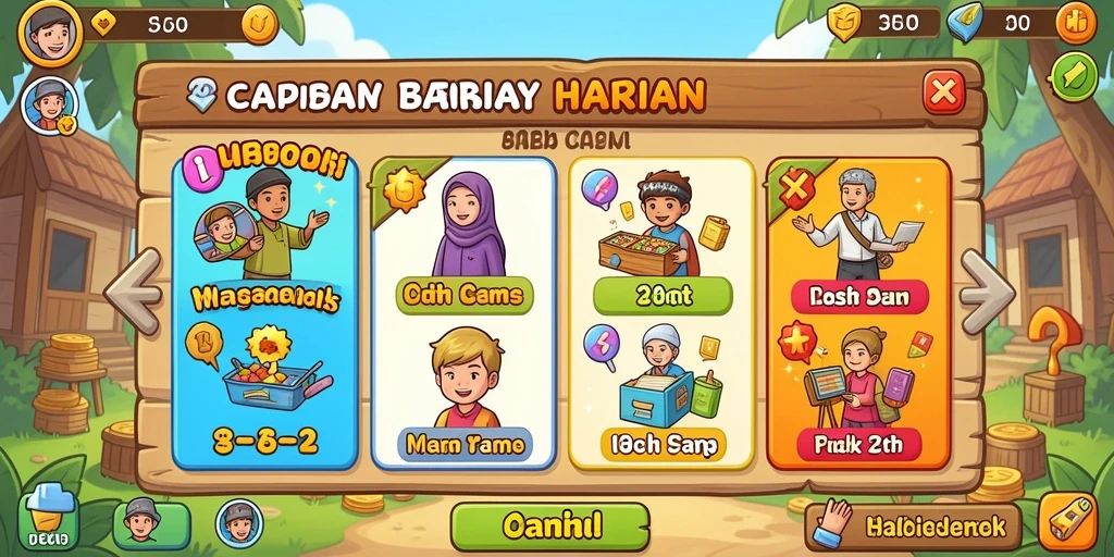 Screenshot menampilkan tampilan permainan yang menarik.