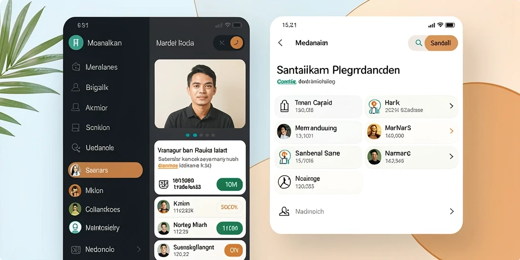 Antarmuka yang intuitif dan mudah digunakan.