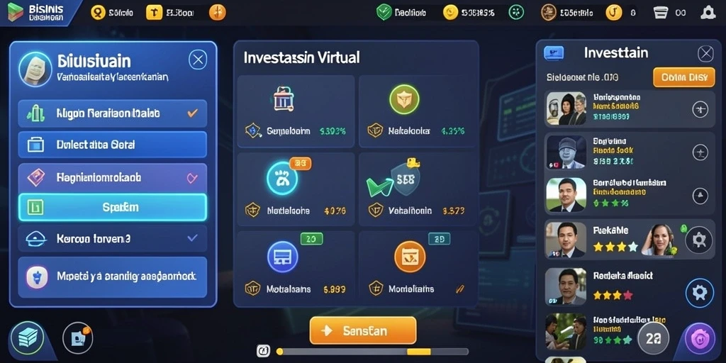 Tampilan awal yang menarik dan intuitif.