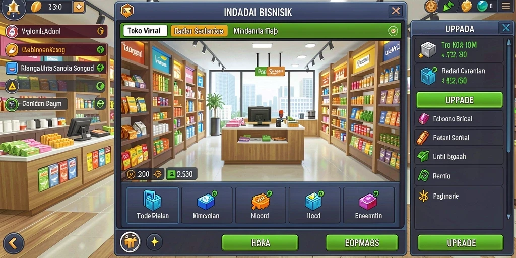 Tampilan antarmuka yang modern dan intuitif.