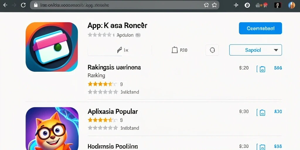 Antarmuka pengguna yang intuitif dan menarik.