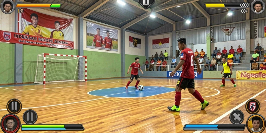 Screenshot yang menunjukkan fitur upgrade karakter.