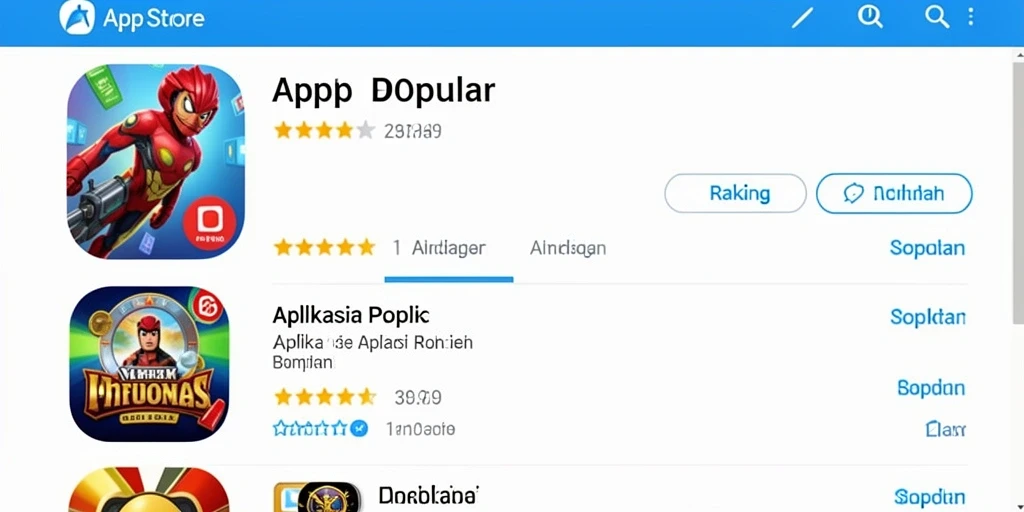 Tampilan antarmuka yang menarik dan modern.