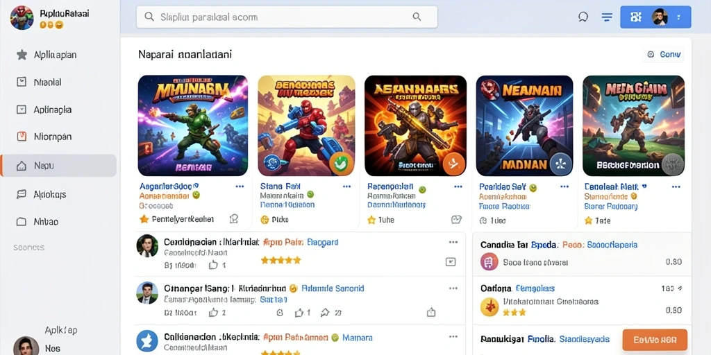 Tampilan antarmuka yang stylish dan mudah dinavigasi.