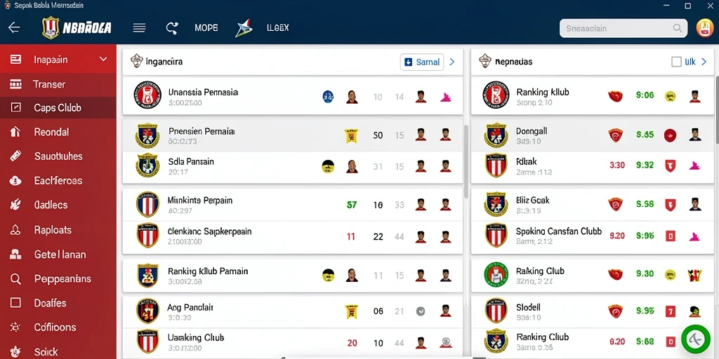 Tampilan utama dengan interface yang mudah digunakan.