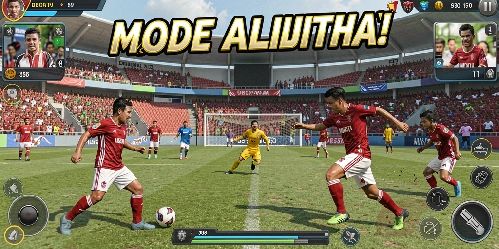 Tangkapan layar in-game menunjukkan aksi intens Y89.
